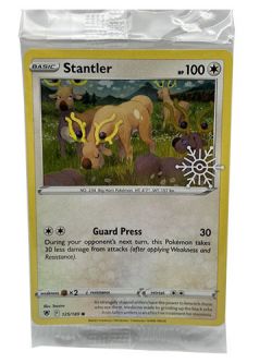 Pokemon Card Holiday Calendar Countdown Promo 125/189 - STANTLER (holo-foil) *SEALED*