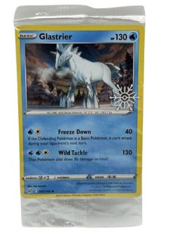 Pokemon Card Holiday Calendar Countdown Promo 051/196 - GLASTRIER (holo-foil) *SEALED*