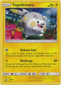 Pokemon Card Promo #SM09 - TOGEDEMARU (holo-foil)
