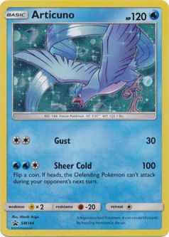 Pokemon Card Promo #SM144 - ARTICUNO (holo-foil)
