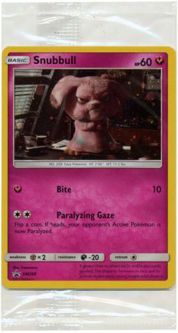 Pokemon Card Promo #SM200 - SNUBBULL (holo-foil) *SEALED*