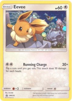 Pokemon Card Promo #SM235 - EEVEE (holo-foil)