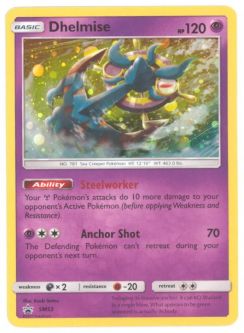Pokemon Card Promo #SM53 - DHELMISE (holo-foil)