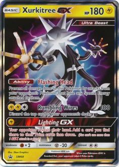 Pokemon Card Promo #SM68 - XURKITREE GX (holo-foil)