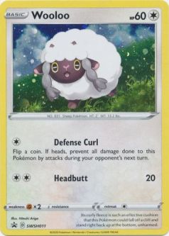 Pokemon Card - S&S Promo SWSH011 - WOOLOO