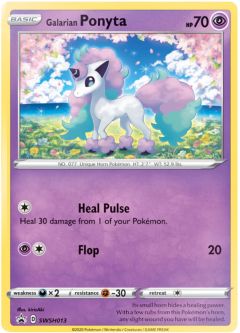 Pokemon Card - S&S Promo SWSH013 - GALARIAN PONYTA