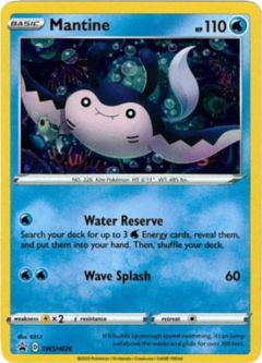 Pokemon Card - S&S Promo SWSH026 - MANTINE