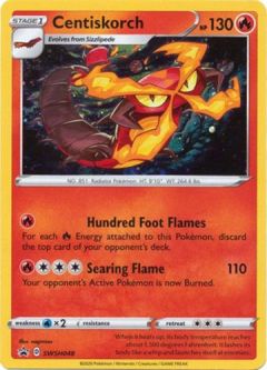 Pokemon Card - S&S Promo SWSH048 - CENTISKORCH