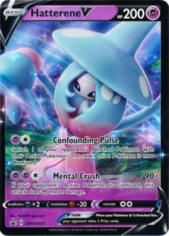 Pokemon Card - S&S Promo SWSH055 - HATTERENE V