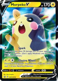 Pokemon Card - S&S Promo SWSH056 - MORPEKO V