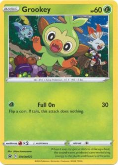 Pokemon Card - S&S Promo SWSH070 - GROOKEY