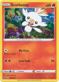 Pokemon Card - S&S Promo SWSH071 - SCORBUNNY