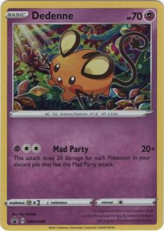 Pokemon Card - S&S Promo SWSH080 - DEDENNE