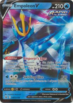 Pokemon Card - S&S Promo #SWSH108 - EMPOLEON V (holo-foil)