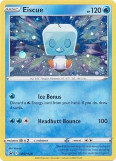 Pokemon Card Promo #SWSH128 - EISCUE (holo-foil)