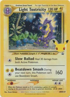 Pokemon Card - S&S Promo #SWSH137 - LIGHT TOXTRICITY (holo-foil)