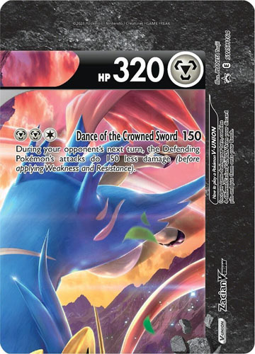 Pokemon Card - S&S Promo #SWSH164 - ZACIAN V-UNION (holo-foil)