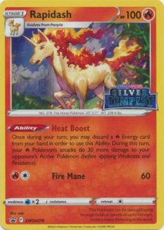 Pokemon Card - S&S Promo #SWSH270 - RAPIDASH (holo-foil)