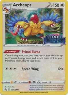Pokemon Card - S&S Promo #SWSH272 - ARCHEOPS (holo-foil)