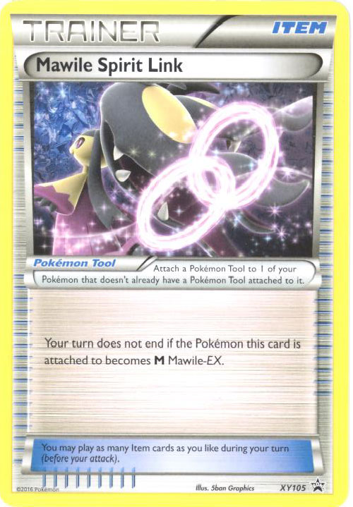 Pokemon Card Promo #XY105 - MAWILE SPIRIT LINK