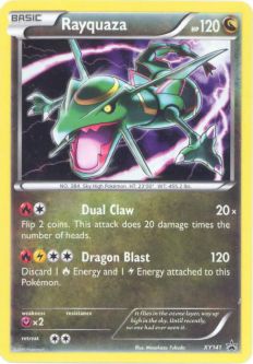 Pokemon Card - XY Promo #XY141 - RAYQUAZA (holo-foil)