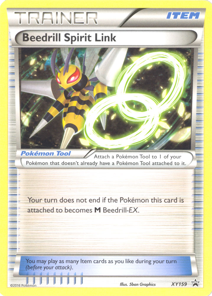 Pokemon Card - XY Promo #XY159 - BEEDRILL SPIRIT LINK