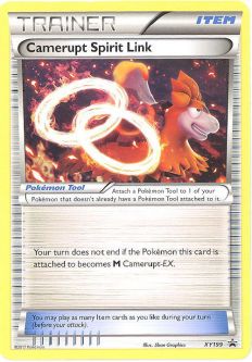 Pokemon Card Promo #XY199 - CAMERUPT SPIRIT LINK