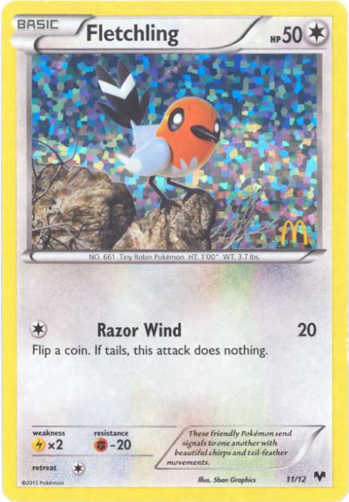 mcdonalds pokemon cards