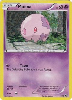 Pokemon Card - McDonald's Promo #7 - MUNNA (holo-foil)
