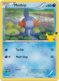 Pokemon Card - McDonalds 2021 Promo 19/25 - MUDKIP