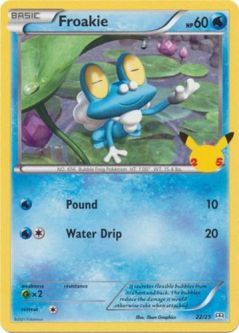 Pokemon Card - McDonalds 2021 Promo 22/25 - FROAKIE