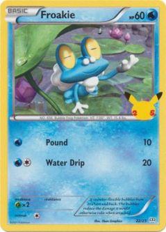 Pokemon Card - McDonalds 2021 Promo 22/25 - FROAKIE