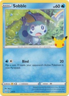 Pokemon Card - McDonalds 2021 Promo 24/25 - SOBBLE