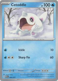 Pokemon Card - McDonalds 2023 Promo 004/015 - CETODDLE