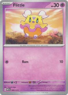 Pokemon Card - McDonalds 2023 Promo 009/015 - FLITTLE