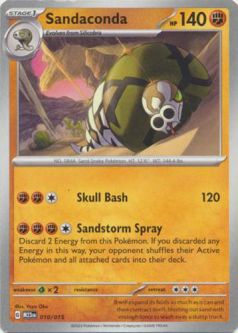 Pokemon Card - McDonalds 2023 Promo 010/015 - SANDACONDA