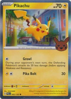 Pokemon Card - Trick or Trade BOOster Promo 062/193 - PIKACHU (holo-foil)