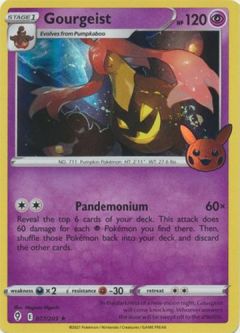 Pokemon Card - Trick or Trade BOOster Promo 077/203 - GOURGEIST (holo-foil)