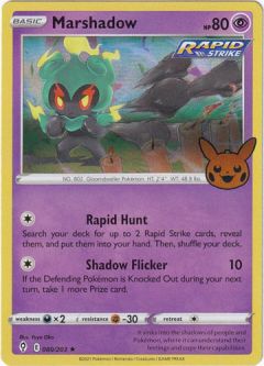 Pokemon Card - Trick or Trade BOOster Promo 080/203 - MARSHADOW (holo-foil)
