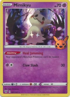 Pokemon Card - Trick or Trade BOOster Promo 081/189 - MIMIKYU (holo-foil)