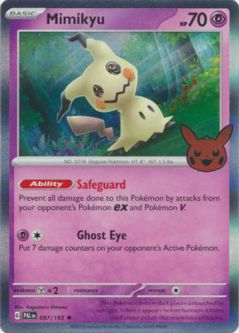 Pokemon Card - Trick or Trade BOOster Promo 097/193 - MIMIKYU (holo-foil)