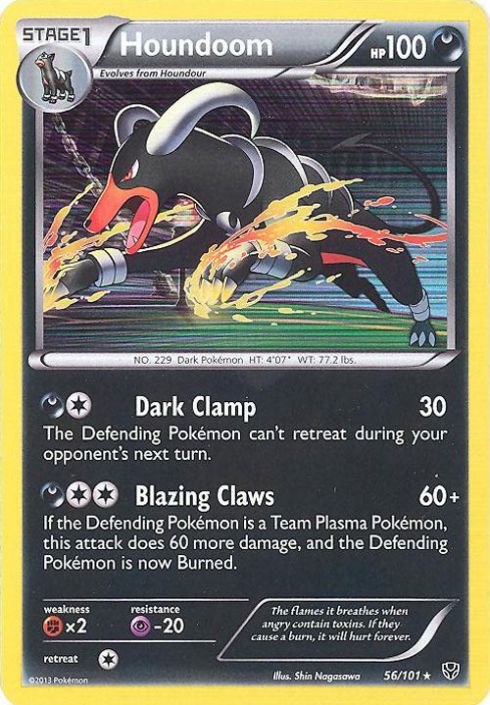 roblox blazing holo houndoom plasma