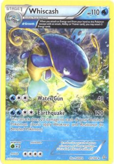 Pokemon Card - XY: Primal Clash 41/160 - WHISCASH (rare)