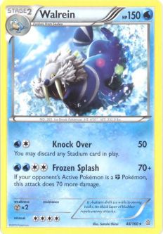 Pokemon Card - XY Primal Clash 48/160 - WALREIN (rare)
