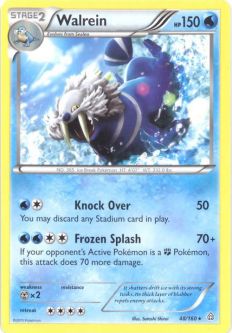 Pokemon Card - XY: Primal Clash 48/160 - WALREIN (rare)