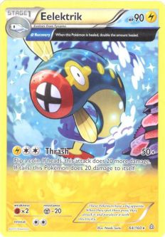 Pokemon Card - XY: Primal Clash 64/160 - EELEKTRIK (rare)