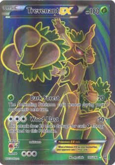 Pokemon Card - XY Primal Clash 145/160 - TREVENANT EX (full art holo)