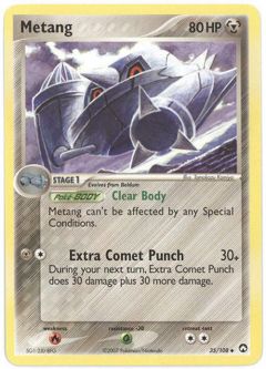 Pokemon Card - Power Keepers 35/108 - METANG (uncommon)