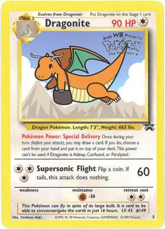 Pokemon Card - Black Star Promo #5 - DRAGONITE