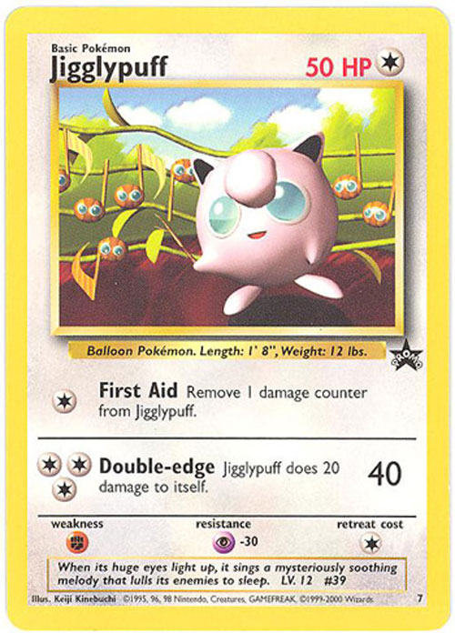 Pokemon Card - Black Star Promo #7 - JIGGLYPUFF